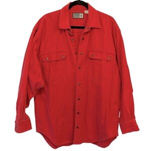 Vintage 90s Snowshoe Thompson Denim Shirt